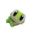 Kawaii Joint Movable Simulation Gecko Frog Model Green Frogs Craft Decor Pet 3D Printing Toys Cartoon Collection Frog Animals Ornaments Computer Ornament. 