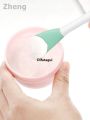 Difutagui Zheng Brush face wash makeup mask brush adjustment face b Hot Selling 2025 silicone double head 1pcsCu mask beauty clay mask. 