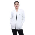 Hills And Clouds Unisex Jumper Jacket (White). 