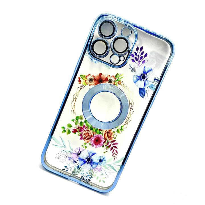 Iphone%2012%20Pro%20Max%20Ceramic%20Plated%20Soft%20Transparent%20With%20Printed%20Cover%20-%20Image%202