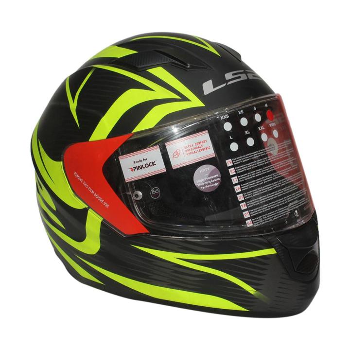 LS2%20Black/Green%20Stream%20Evo%20Full%20Face%20Helmet%20-%20M%2057-58%20-%20Image%203