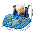 Traditional Bingo Lotto Game Set with 48 Cards & 90 Numbered Balls | Educational & Entertaining for Baby & Adult. 