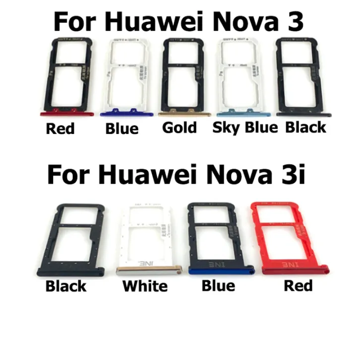 SIM%20Card%20Tray%20Slot%20Holder%20Adapter%20For%20Huawei%20Nova%203%203e%203i%20Accessories%20-%20Image%203