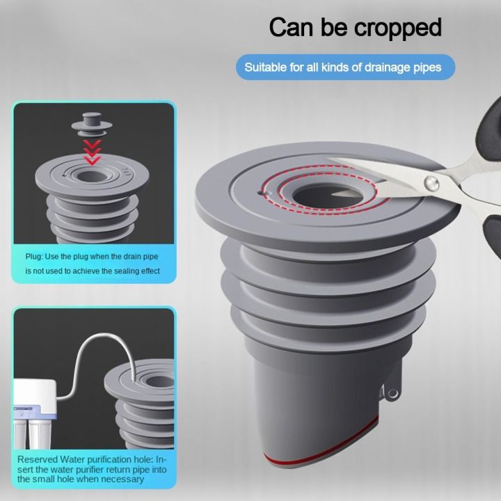 Useful%20Bathroom%20Accessories%20Stopper%20Shower%20Drainer%20One%20Way%20Valve%20Anti%20odor%20Water%20Pipe%20Plug%20Drain%20Cover%20Floor%20Drain%20Pipe%20Sealing%20Ring%20-%20Image%205