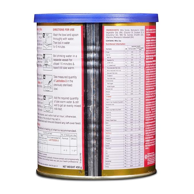 Lactodex%20Follow-Up%20Formula%20Stage%203%20Powder%20for%20After%2012%20Months%20Baby,%20Volum%20450gram%20-%20Image%202