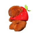 Capibara Anime Fluffty Toy Capybara Rodent Capybara Plush Pendant Cloth Doll Simulation Capybara Plush Toy Soft Cute Capybara Plushie Doll Girls Toy. 