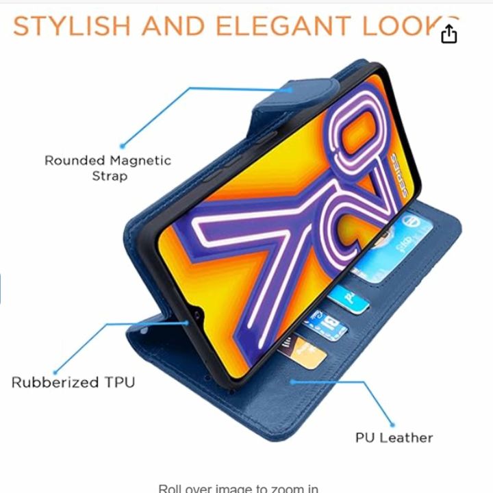 Mobile%20Flip%20Cover%20Case%20Leather%20For%20Samsung%20M62%20-%20Image%206