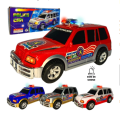 Police Toy Car Battery Operated With Light & Music For Kids. 