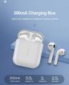 I10 Tws Bluetooth 5.0 Earbuds Tap Control Automatically Pairing - White. 