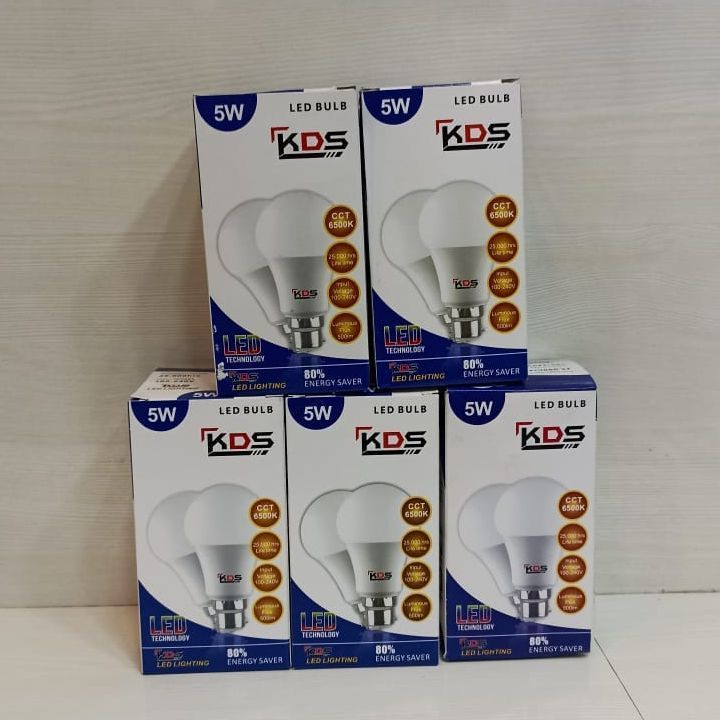 KDS%205%20Watt%20Led%20Bulb-Pack%20Of%205%20-%20Image%202