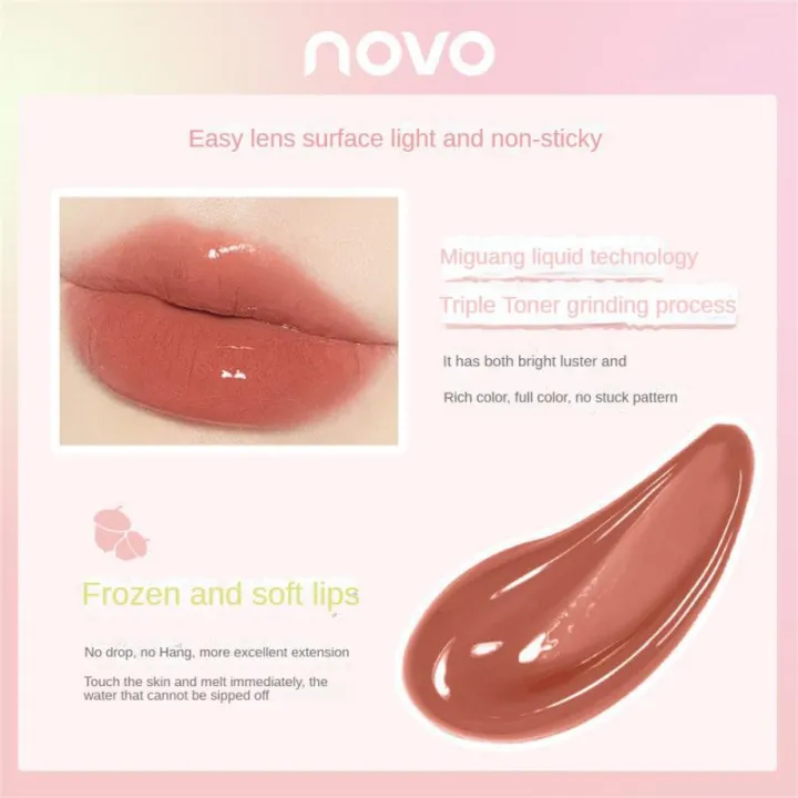 NOVO%20Clear%20Mirror%20Water%20Lip%20Gloss%20Lip%20Glaze%20Long-Lasting%20Waterproof%20Glossy%20Liquid%20Lipstick%20Red%20Lip%20Tint%20Makeup%20Korean%20Lipgloss%20-%20Image%203