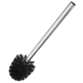 FORIDE 4X Replacement Stainless Steel WC Bathroom Cleaning Toilet Brush Black. 