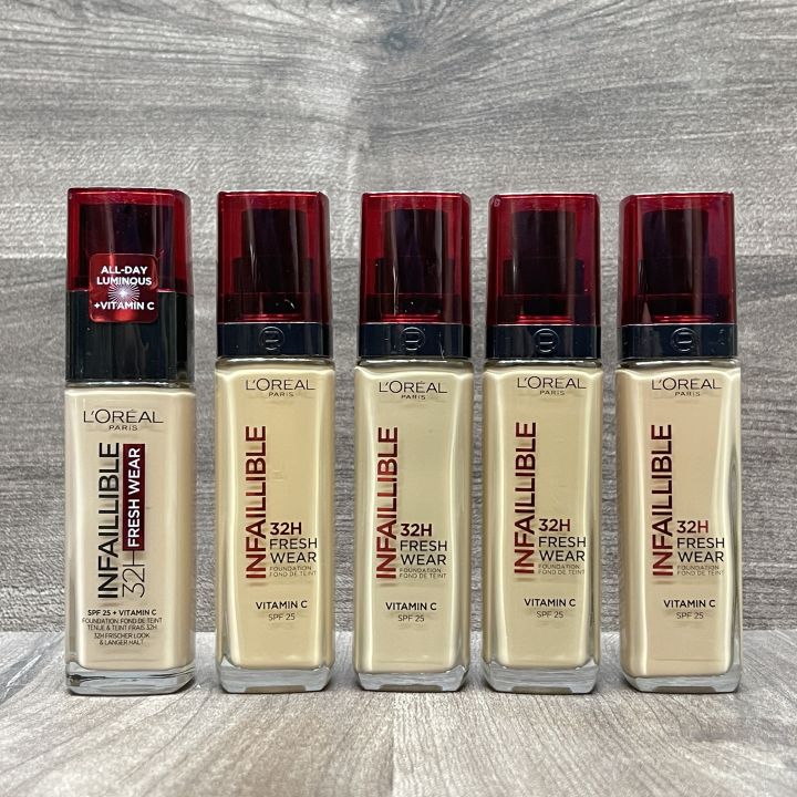 Loreal%20Paris%20Infaillible%2032hr%20Fresh%20Wear%20Foundation%2030ml%20-%20Image%204