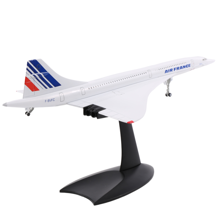 1/200 Concorde Supersonic Passenger Aircraft Air France Airways Model ...
