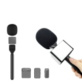 2Pack Interview Microphone Handheld Adapter for Mic 1/2 for Wireless Go/GoII//Wireless Transmitter. 