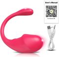 APP Remote Control Vibrator for Women, Sex Toys Wearable Panty Vagina Stimulator Mini Egg Vibrator with 10 Vibrations, Adult Sex Toys for Women and Couple, Full Silicone Vibrating Ball Bullet Vibrator. 