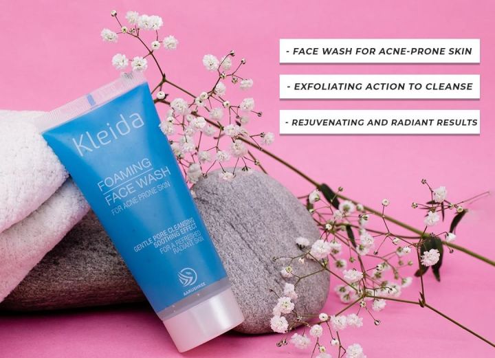 Kleida%20Foaming%20Face%20Wash%20For%20Acne%20Prone%20Skin%20,%20Gentle%20Cleansing%20,%20Exfoliating%20,%20Removes%20Dead%20Skin%20Cells%20,%20Refreshing%20And%20Radiant%20Look%20,%20%2050%20G%20-%20Image%203