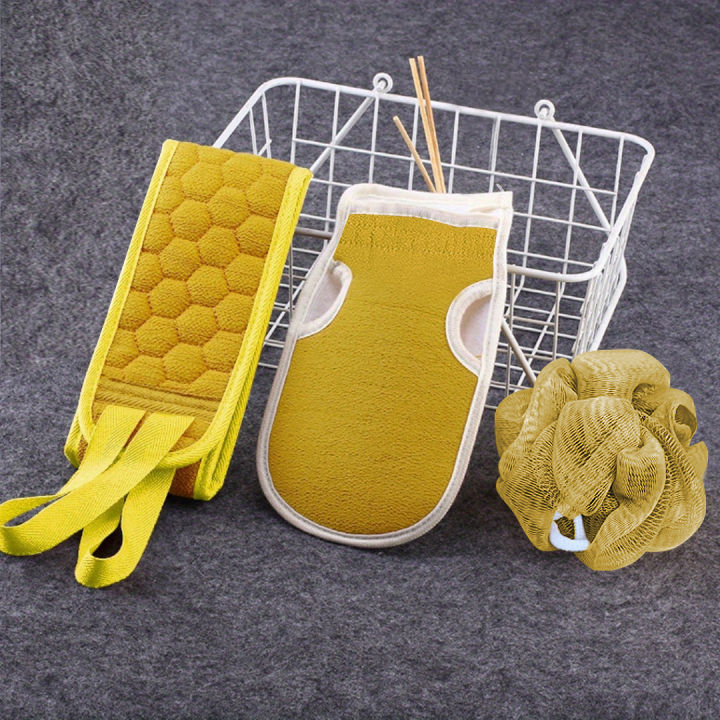 Accessories%20bathroom%20silk%20bath%20back,%20exfoliate,%20exfoliating%203%20pieces%20bath%20towel%20set%20gloves%20bath%20flowers,%20scrubber,%20loofah%20sponge,%20-%20Image%206