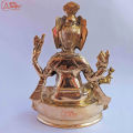 Axia Krafts Brass Ganesh Statue 9" Dhalot Murti. 