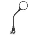 1 Pair of Bike Mirrors 360° Adjustable Hose Mirror Reflector for Mountain Bike Electric Bicycle Etc. 