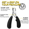 Stainless Steel Nail Clippers Trimmer Ingrown Pedicure Care Professional Cutting Tools for Feet Toenail Paronychia Improved. 