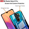 Bumper Case for Redmi Note 8 Pro - 360 Degree Protection | Protective Design | Transparent Back Cover. 