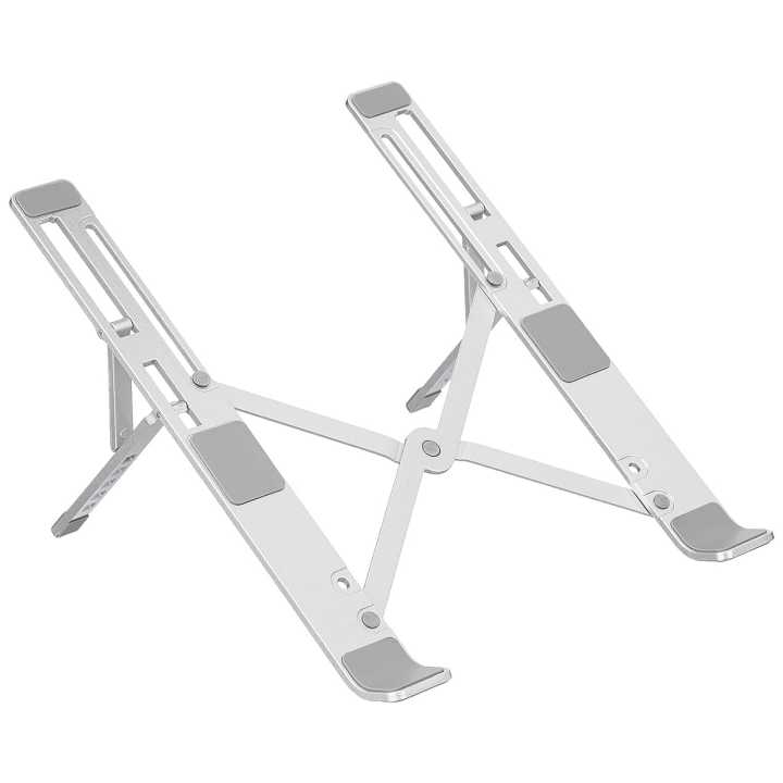 Aluminum Alloy Metal Adjustable Laptop Stand for 9 to 17 Inches