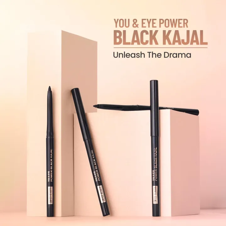 SWISS%20BEAUTY%20You%20&%20Eye%20Power%20Black%20Pencil%20Kajal%20%7C%20Waterproof%20&%20Smudge-Proof%20%7C%2024%20Hour%20Stay%20%7C%20Matte%20Finish%20Black%20Kajal%20%7C%200.30gm%20-%20Image%202
