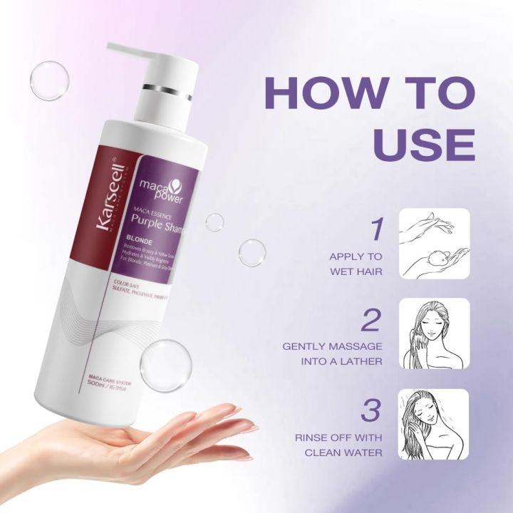 Karseell%20Maca%20Power%20Purple%20Shampoo%20500ml%20-%20Image%202
