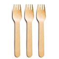 Disposable Wooden Fork. 