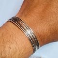 Simple Metal Bracelet. Adjustable Unisex Bracelet. 