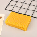 10Pcs Beeswax Sheets Candle Making Craft DIY Kits Honey Candles Bees Wax Honeycomb Beekeeping Foundation Sheets. 