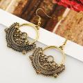 Vintage Styled Bali Textured Dangle Earrings. 