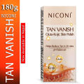 Niconi Tan Vanish Gluta Kojic Skin Polish – Instant Tan Removal, Brightening & Glow Kit | 180g. 