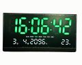 JH-8025 Led Digital Calendar Clock Wall Clock. 