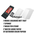 Difutagui Wet Palette For Acrylic Model Painting Tool Paint Brush Water Based Hot Selling Moisturizing Tray For Miniature Craft Painting Coloring Tool. 