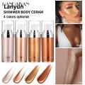 Lanyun HANDAIYAN Shimmer Liquid Face Body Highlighter Cream Waterproof Fashion Brighten Modification Concealer Makeup Cosmetic. 