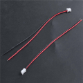 250Pcs Mini JST 2.0 2P Male Connector Wires Cables. 