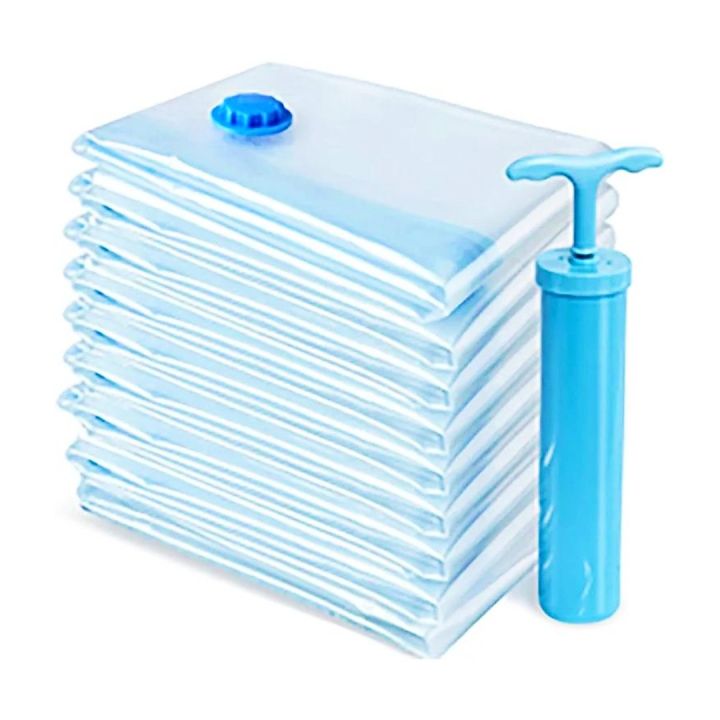 Pack%20of%205%20Reusable%20Vacuum%20Storage%20Space%20Saver%20Bags%20with%20Travel%20Hand%20Pump%20for%20Clothes%20-%20Image%203