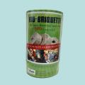 Bio-Briquette. 