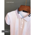 Plain Polo T Shirt for Men / Collar T Shirt From Le Fabec. 