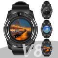 V8 Bluetooth/Call Smart Watch for men women. 