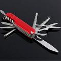 Folding Pocket Multitool Knife Swiss Army Style Outdoor 11 Function | Multifunction Outdoor Utility Tool. 