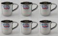 Stainless Steel Cup - Premium Quality - Set of 6 pcs. 