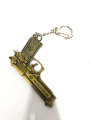 Metal PUBG Golden Gun Keychain / Metallic Gun Key Ring / Gift Item. 