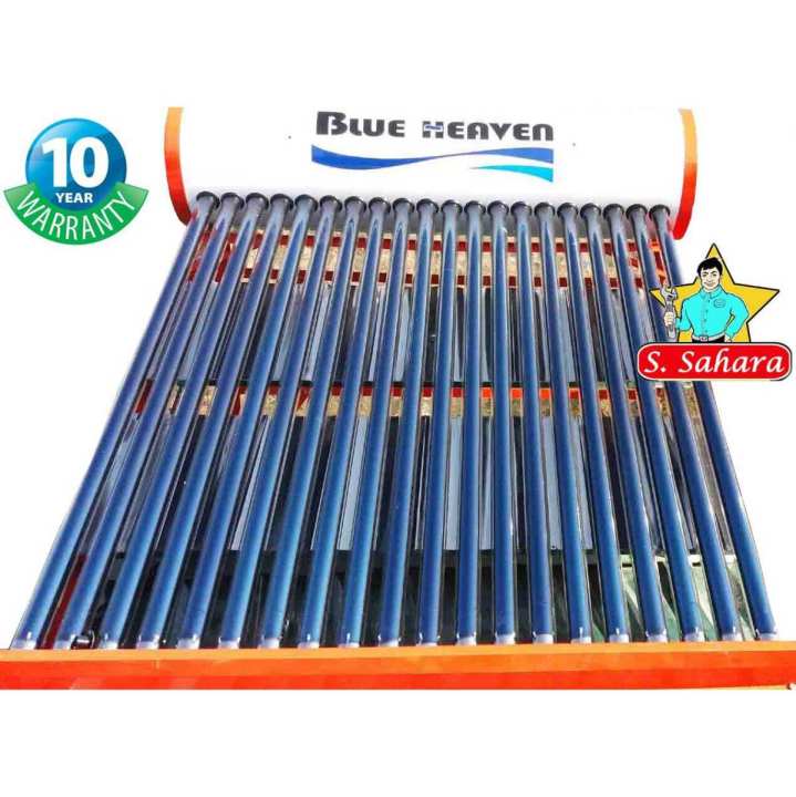 Blue Heaven Solar Water Heating System - 20 tubes 250 ltrs.
