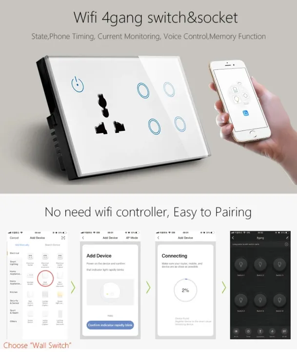 Tuya%20Smart%20WIFI%204%20Gang%20Switch%20&%20Wall%20Socket%20Compatible%20With%20Alexa%20Eco,Google%20Home%20-%20Image%205