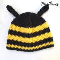 Animal Printed Woolen Caps for Baby/Photoshoot Cap/Warm. 