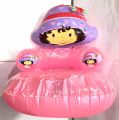 Inflatable Baby Sofa Chair with Free Pump for Kids Strawberry Design / Children Fancy Toys. 