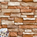 3D Stone Wall Design Wallpaper. 